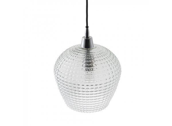 Светильник подвесной aurora, D24 см, прозрачный